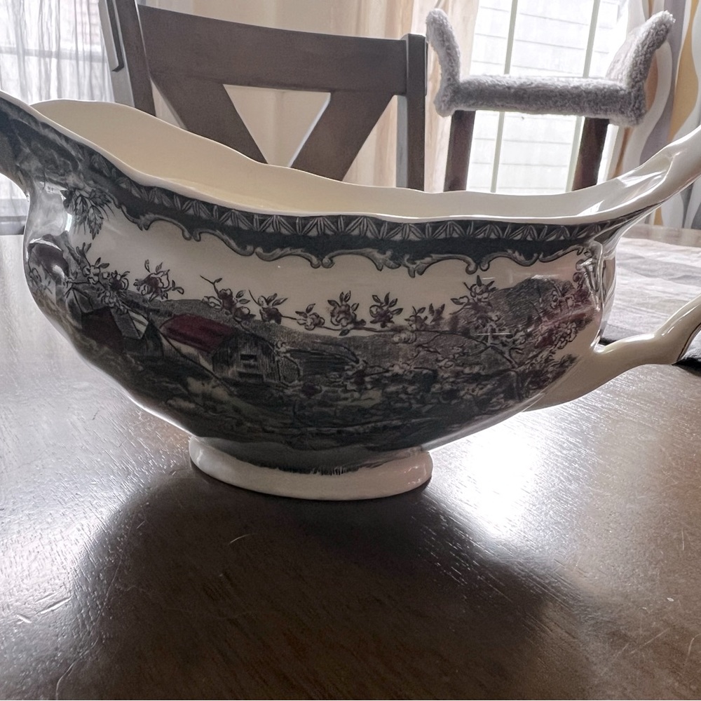 Johnson Brothers The Friendly Village gravy boat
